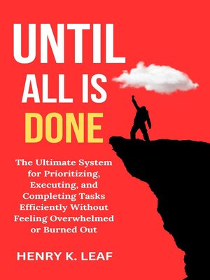 cover image of Until All Is Done